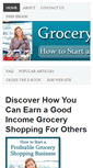 Mobile Screenshot of groceryshoppingbusiness.com